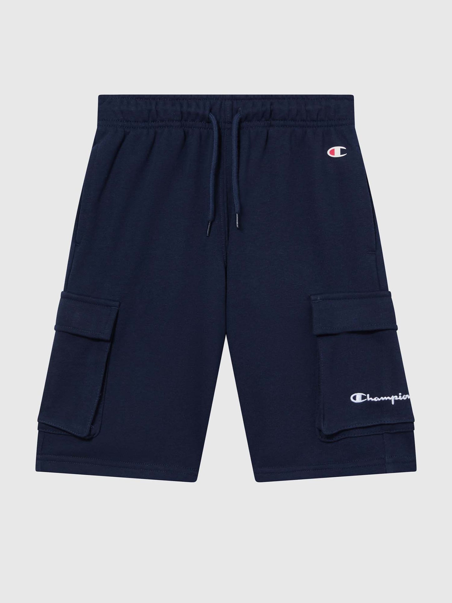 Bermuda cargo unisex bambino Champion blu per la primavera estate
