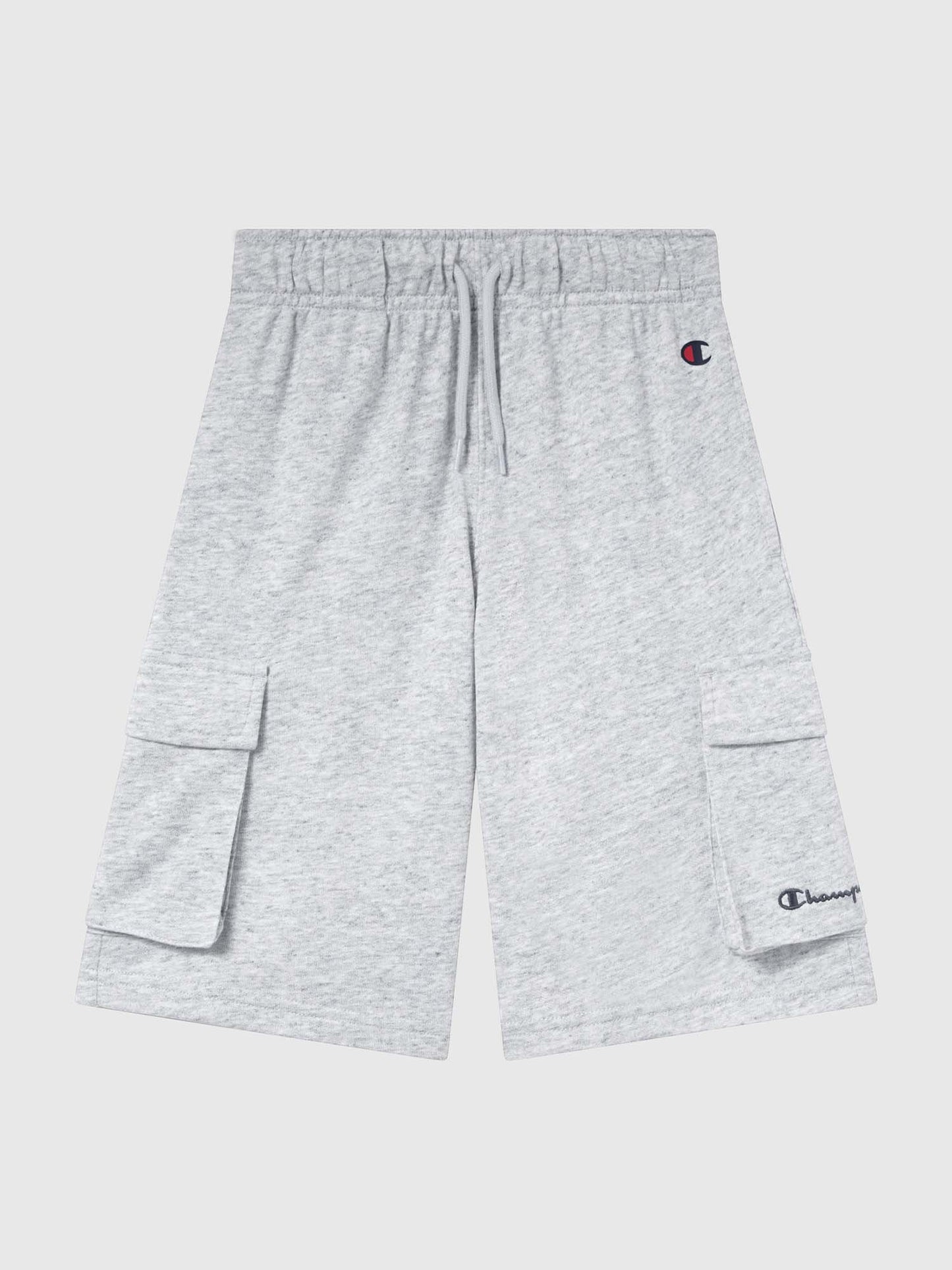 Shorts cargo Champion in felpa leggera grigia per bambino unisex