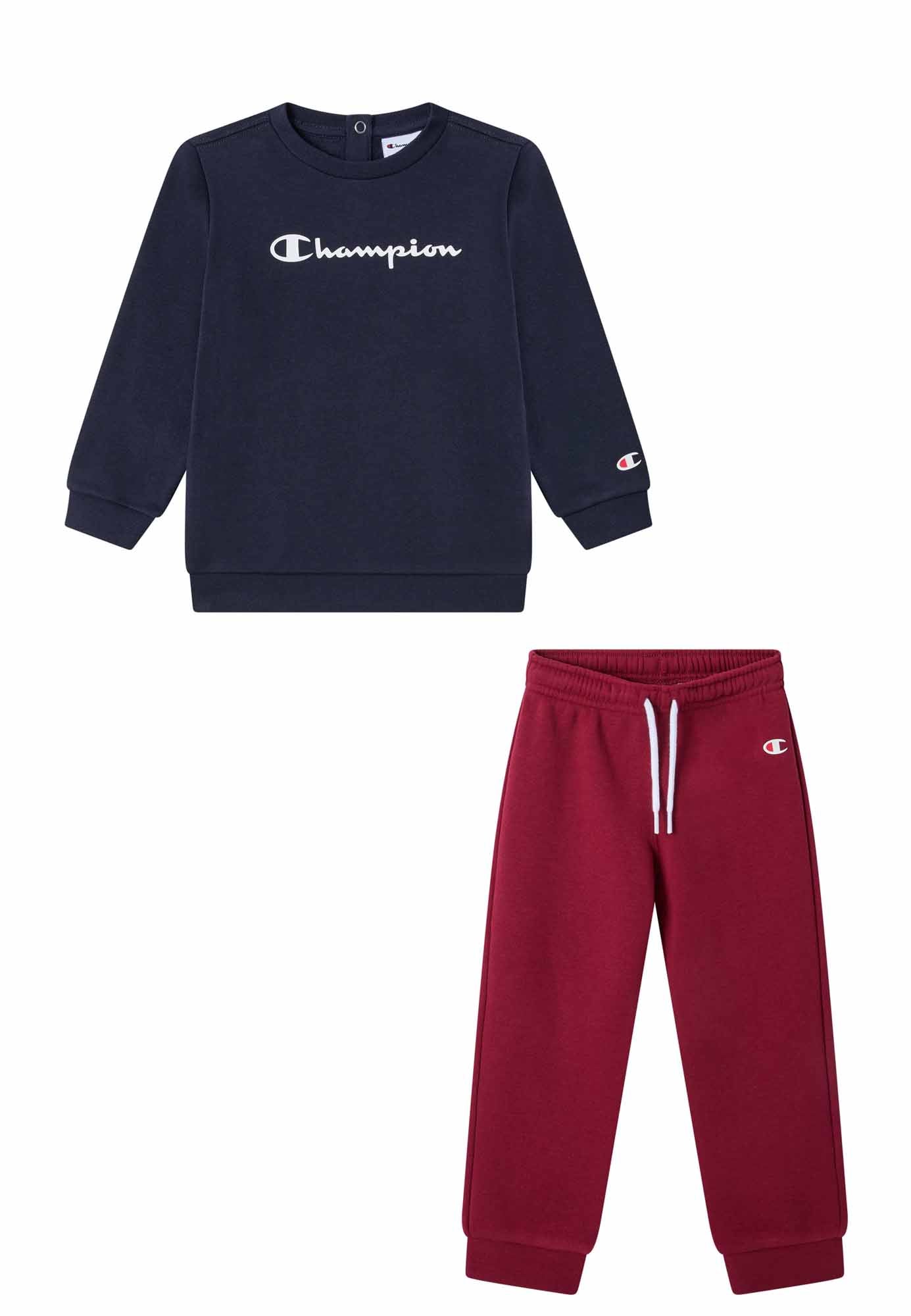 Champion 307327 Bs501, tuta da unisex bambino blu