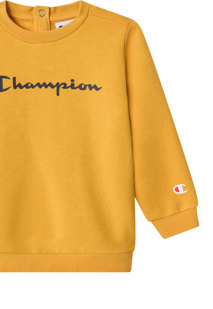 Champion 307327 YS070, tuta da unisex bambino gialla