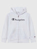 felpa-con-zip-bianca-unisex-bambino-champion