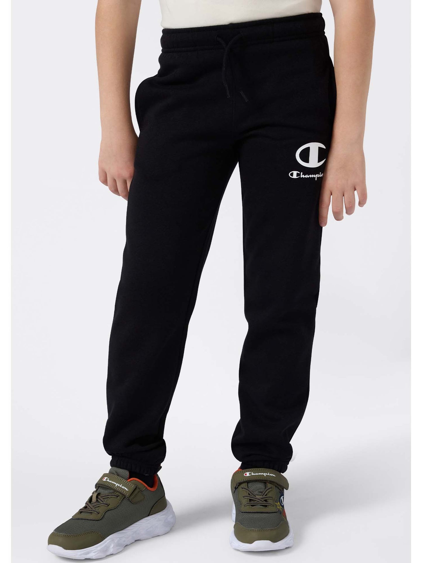 PANTALONE JOGGER CHAMPION JUNIOR NERO