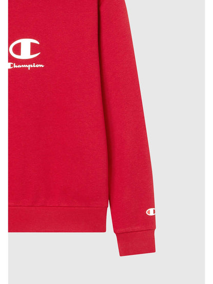 TUTA LOGO CHAMPION DA BAMBINO BORDEAUX