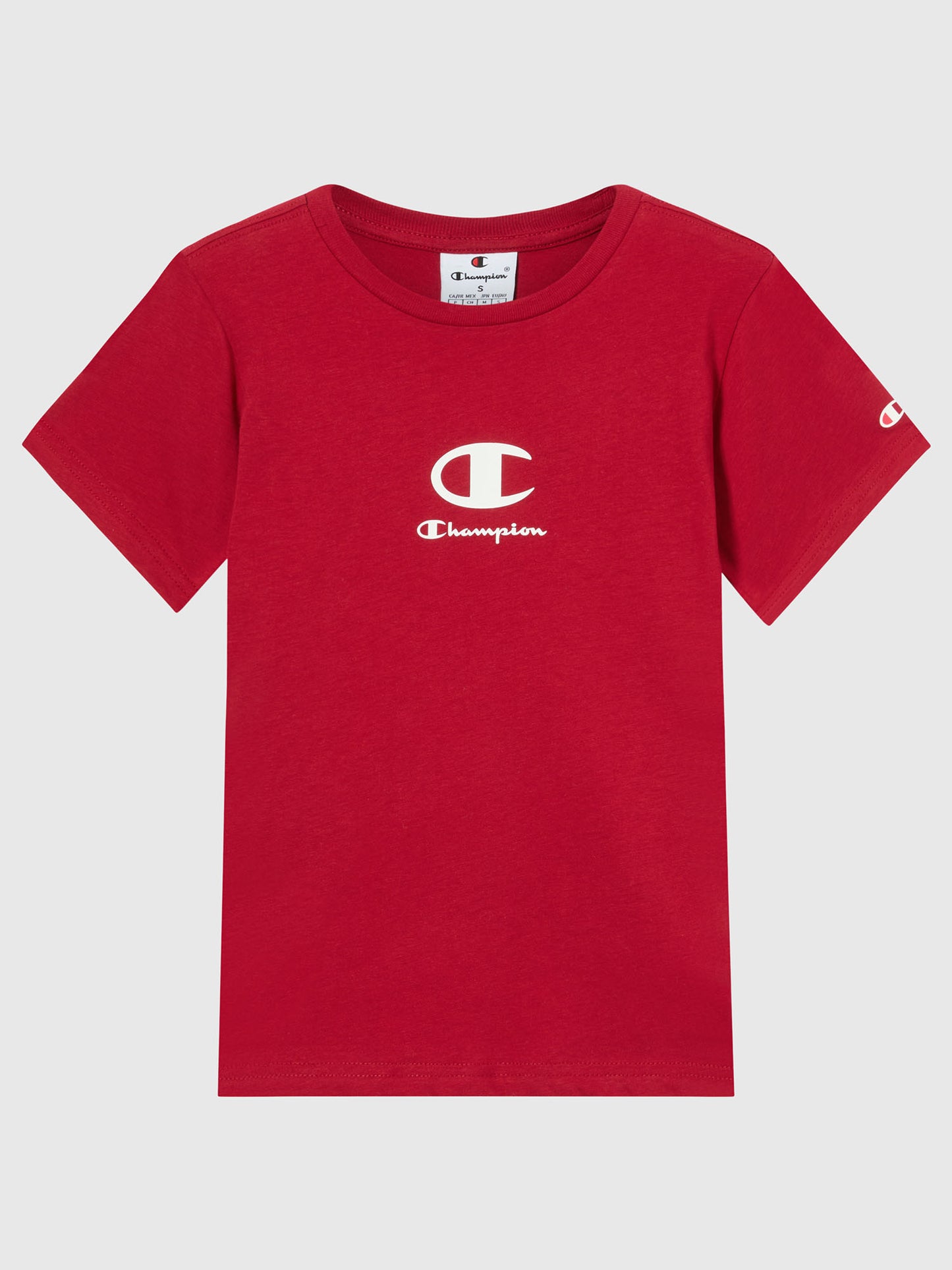 T-SHIRT GIROCOLLO CHAMPION JUNIOR BORDEAUX