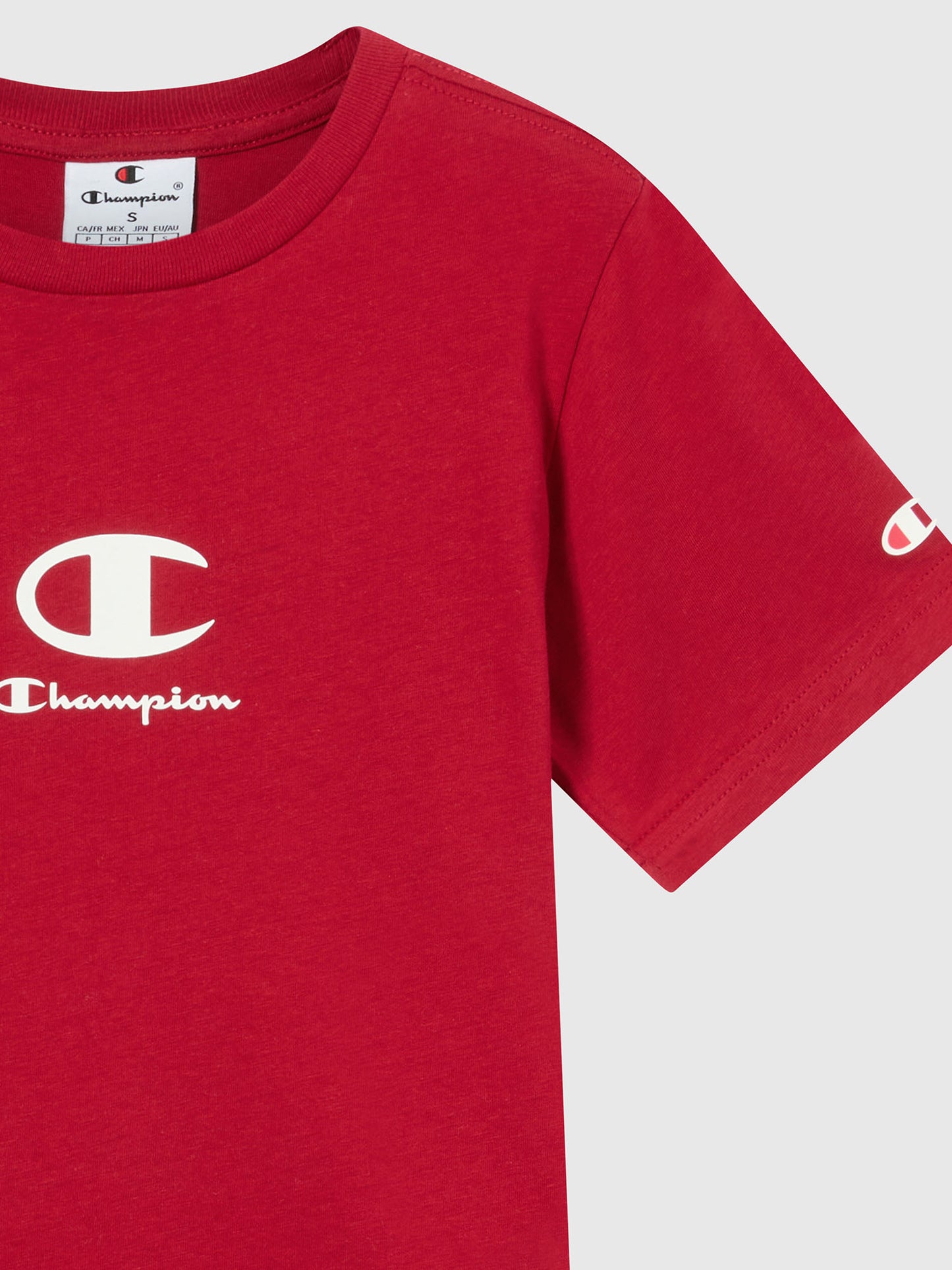 T-SHIRT GIROCOLLO CHAMPION JUNIOR BORDEAUX