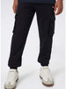 pantaloni-cargo-champion-da-bambino-in-nero-unisex