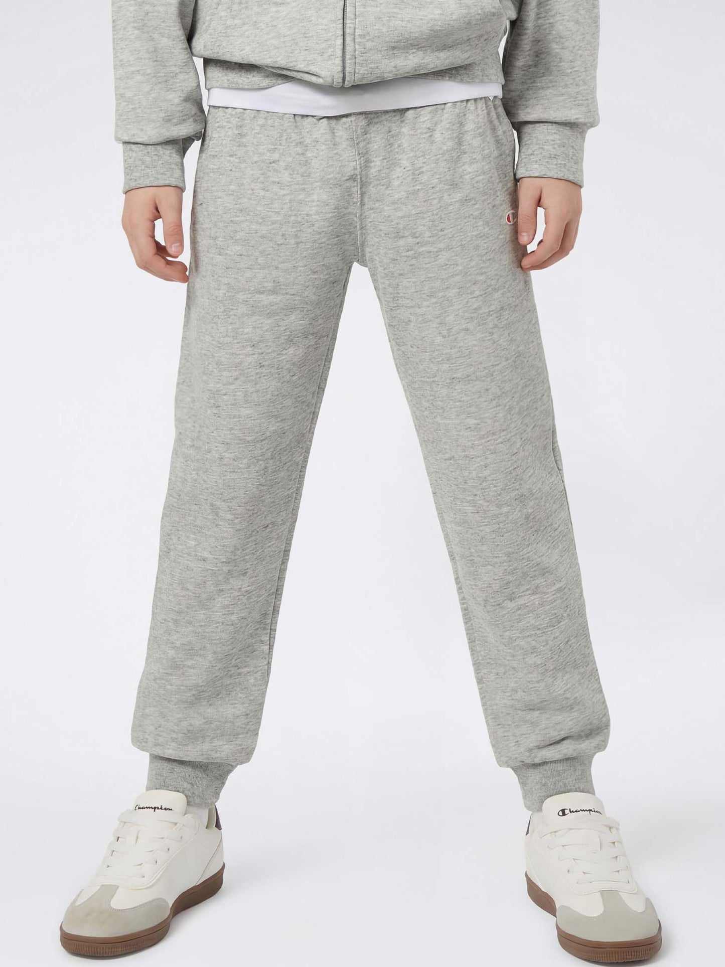 Pantaloni unisex bambino Champion grigi comodi e resistenti