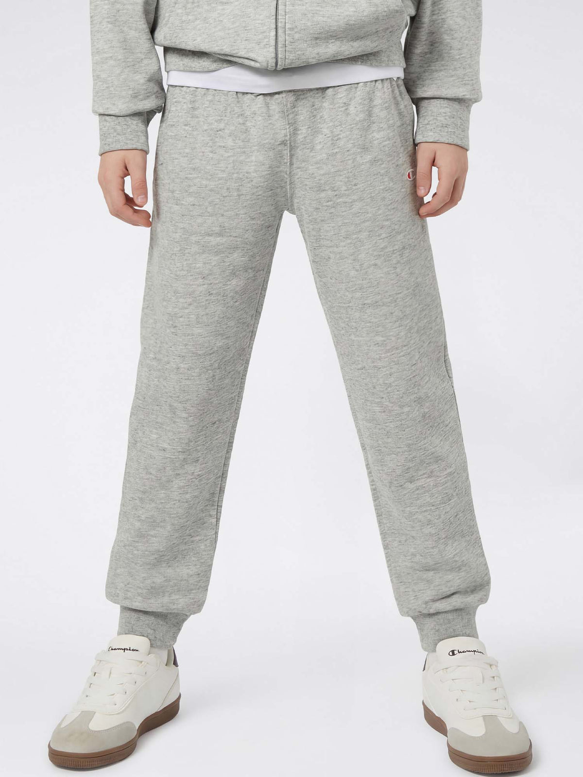 Champion b. panta ft pantalone da bambino/a grigio