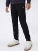pantaloni-champion-con-polsini-a-costine-per-bambino-nero