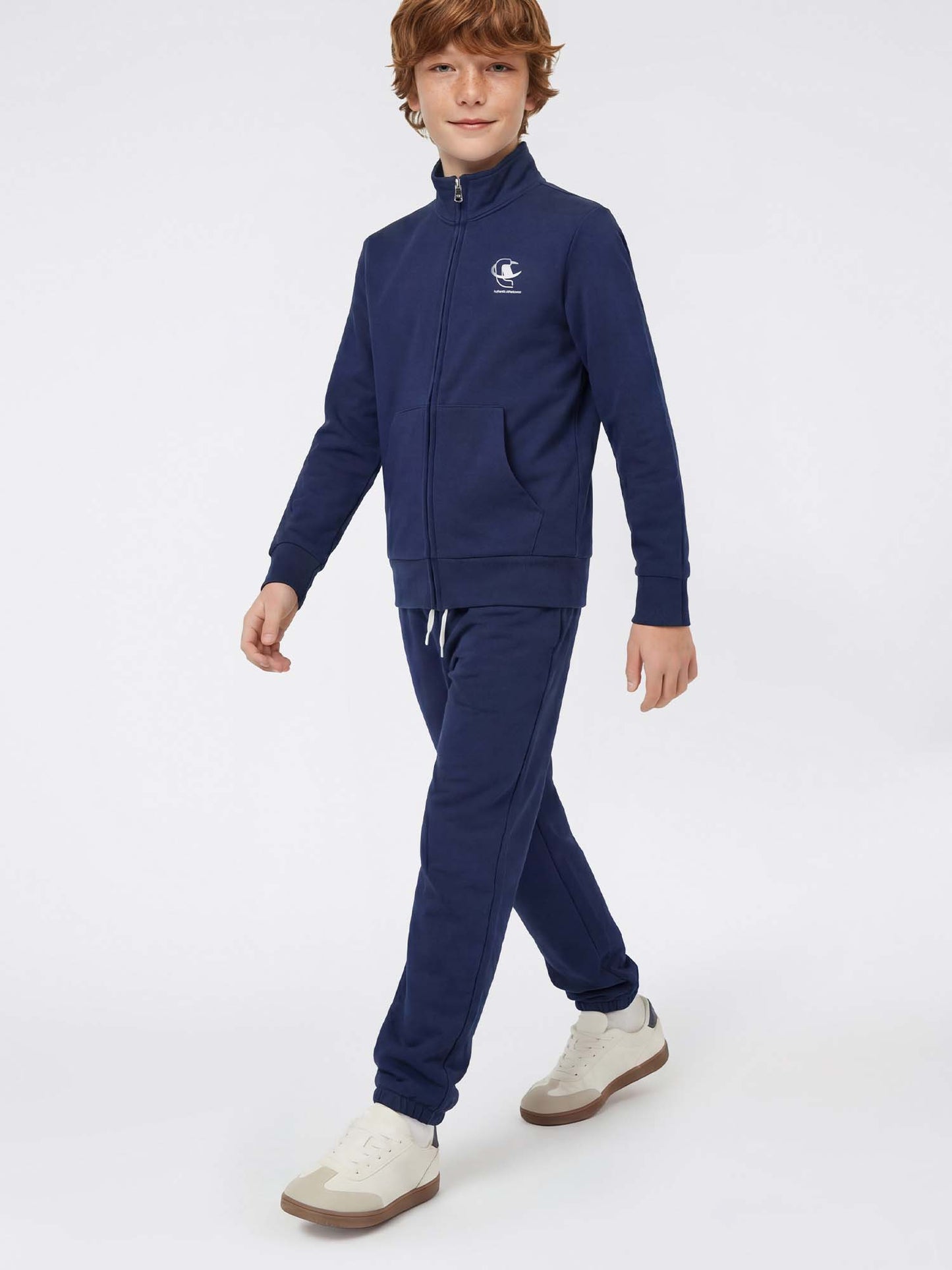 Tuta garzata Champion blu unisex bambino per la primavera
