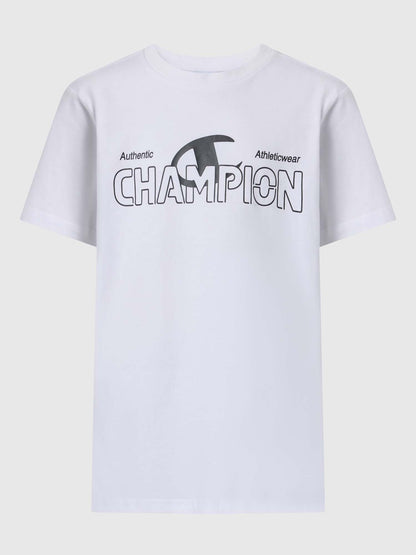 Champion b. t-shirt da bambino/a bianco