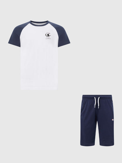 Completo bambino unisex multicolore Champion per la primavera-estate