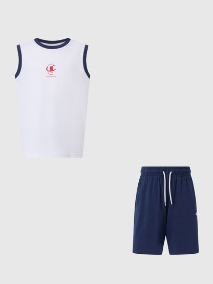 Completo multicolore Champion per bambino unisex primavera estate