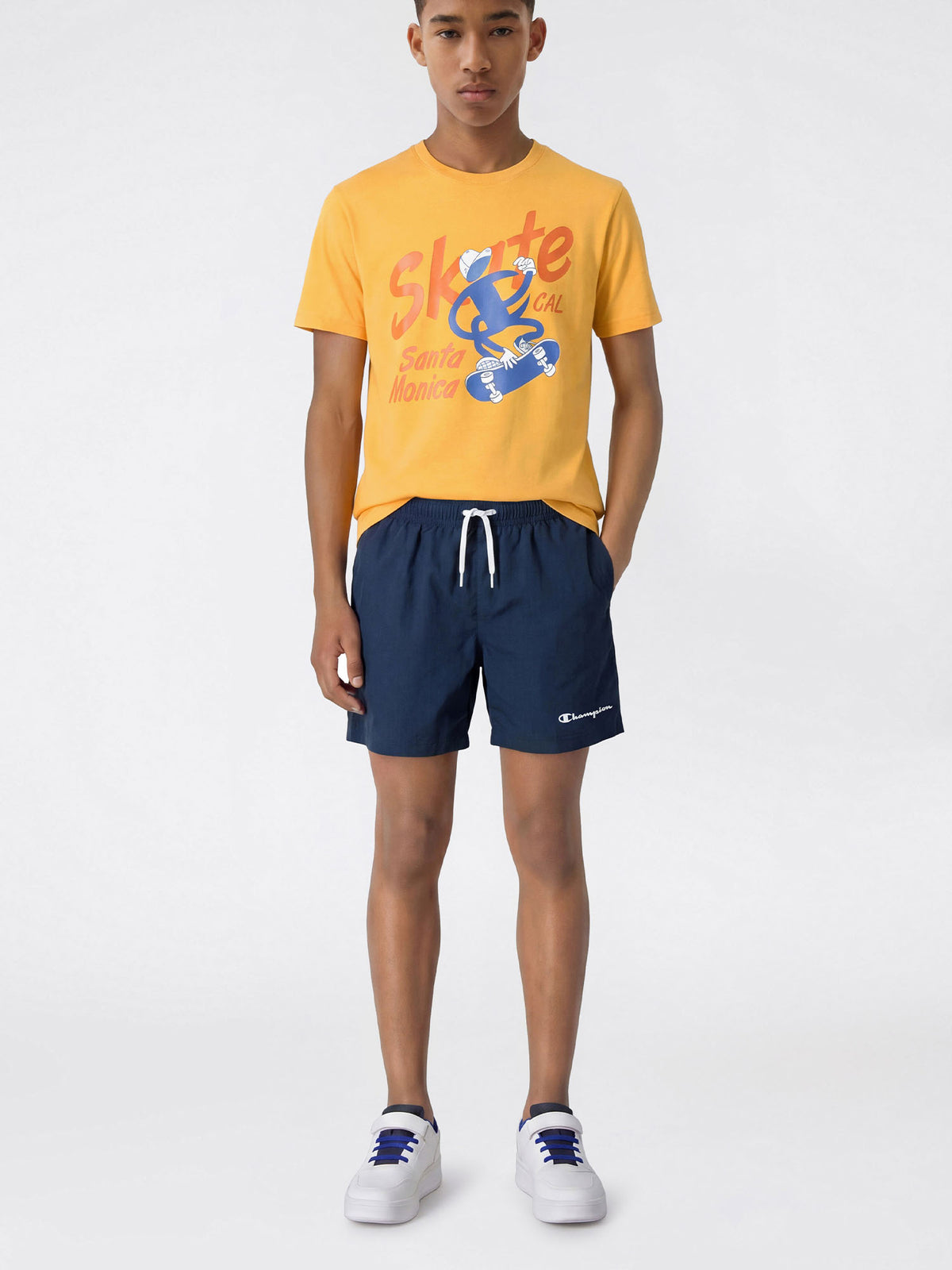 Champion b. completo completino da bambino/a giallo blu