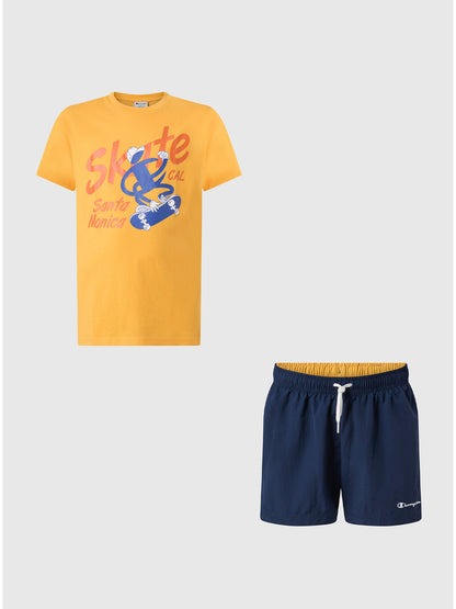 Champion b. completo completino da bambino/a giallo blu