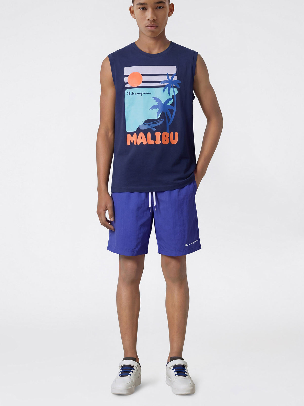 Champion b. completo completino da bambino/a blu