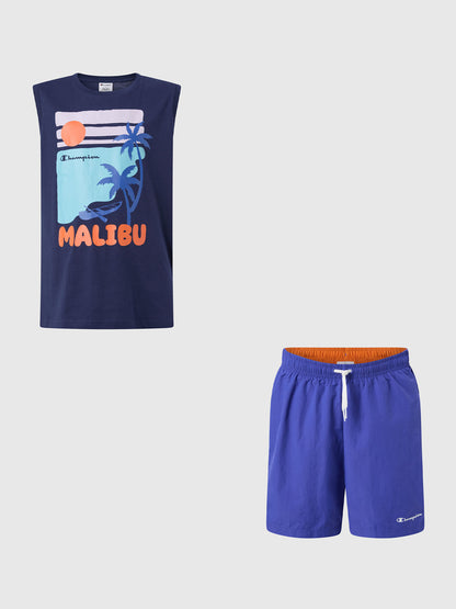 Champion b. completo completino da bambino/a blu