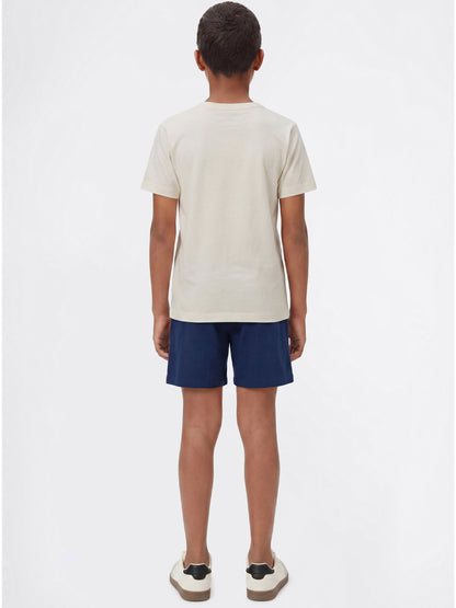 Champion completo in jersey beige per bambino unisex