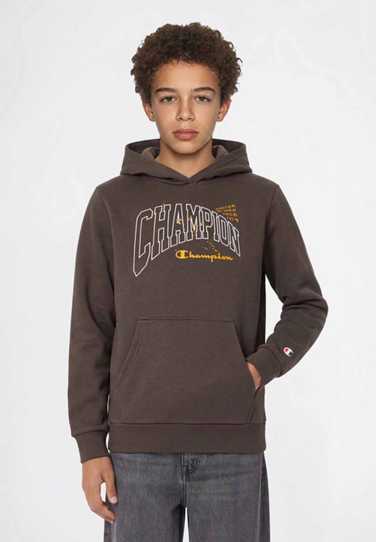 Champion b. felpa fl da bambino/a fango