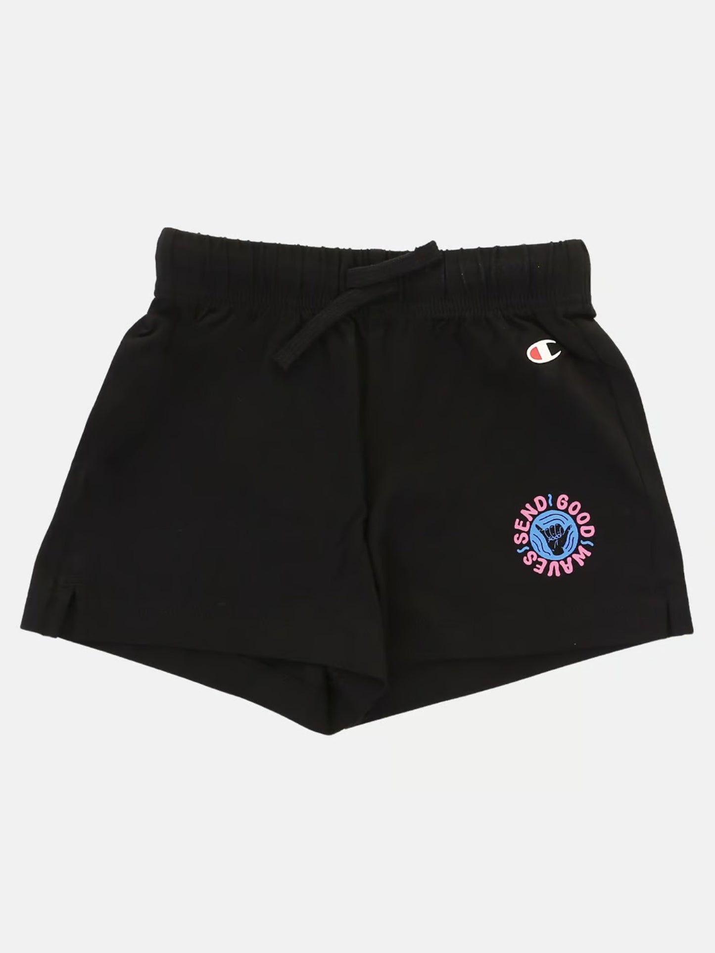 COMPLETINO SPORTIVO CHAMPION DA BAMBINA NERO