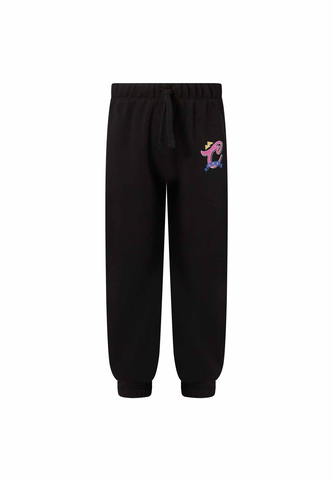 Champion G. Panta Fl, pantalone da unisex bambino nero