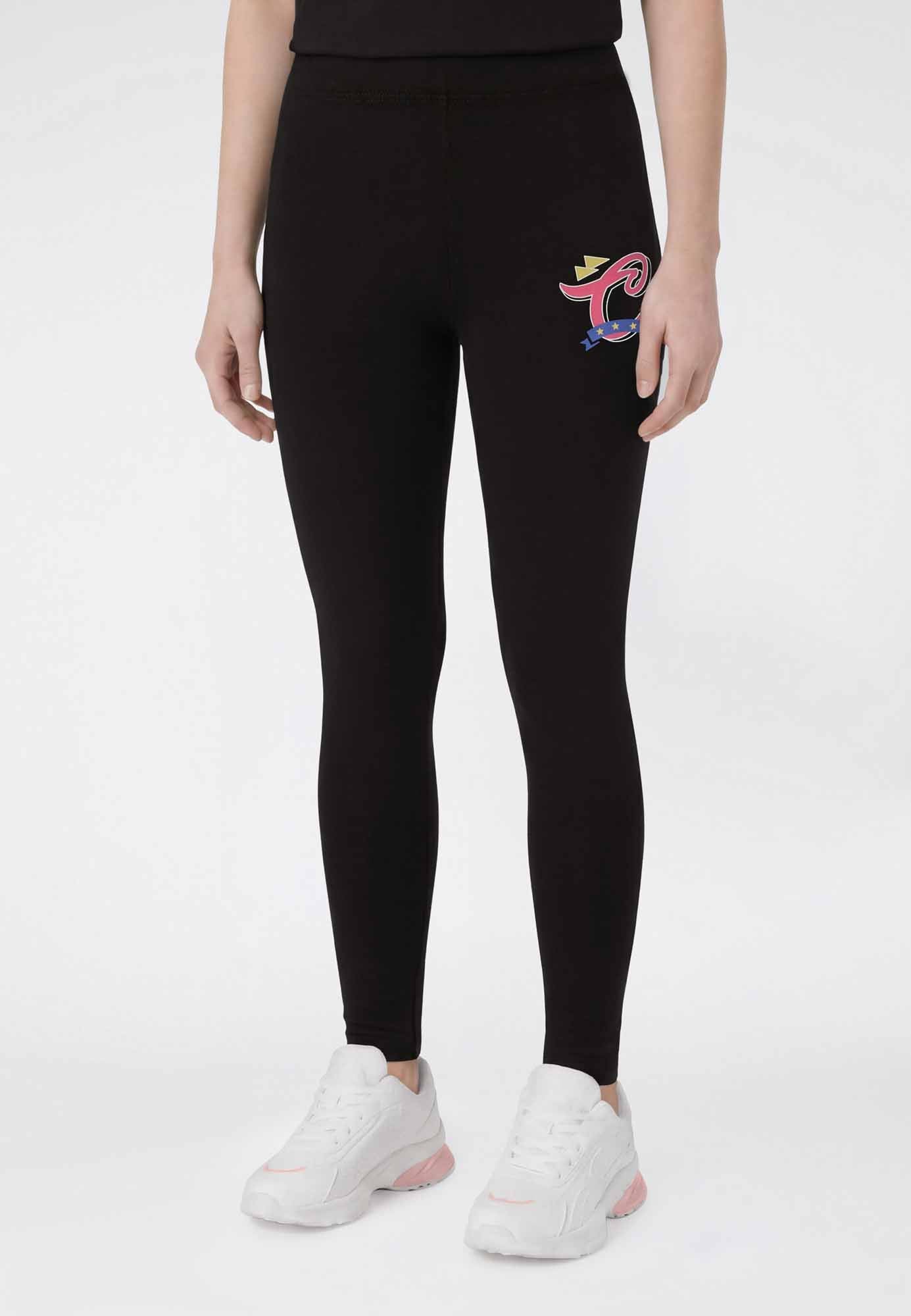 Champion G. Leggings da unisex bambino nero