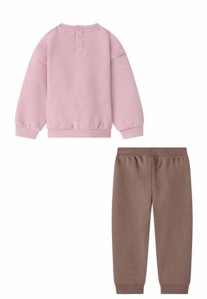 Champion 405235 Ps090, tuta da unisex bambino rosa