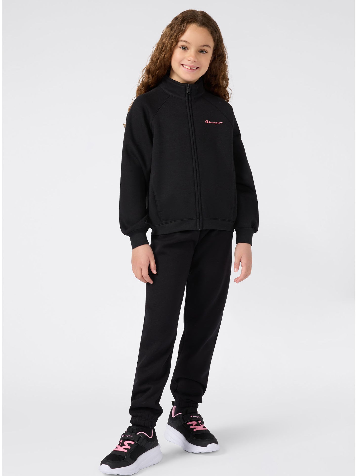 TUTA CHAMPION DA BAMBINA NERO