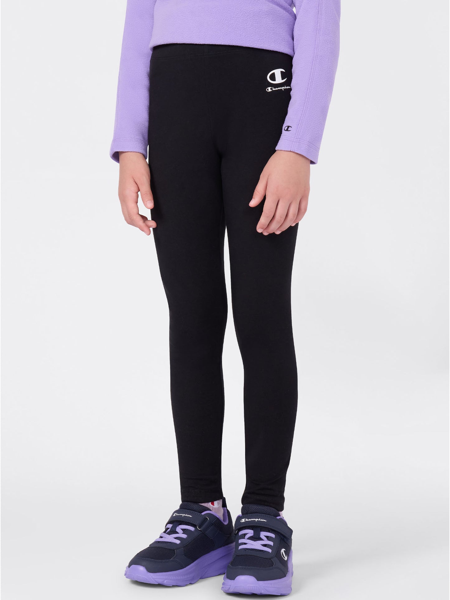 LEGGINGS CHAMPION BAMBINA NERO