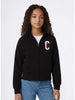 felpa-con-zip-champion-nera-unisex-bambino