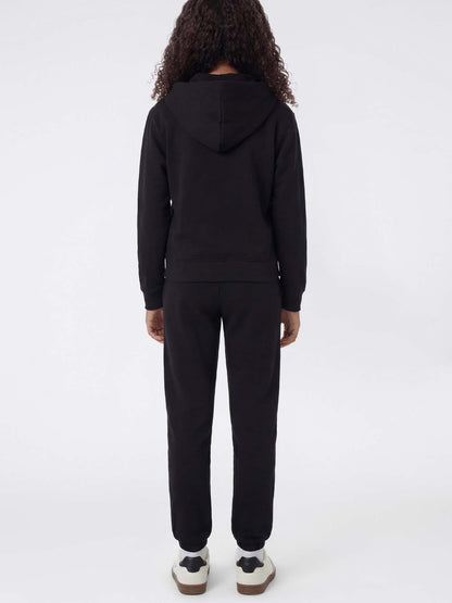 Tuta nera Champion da bambina unisex per la primavera