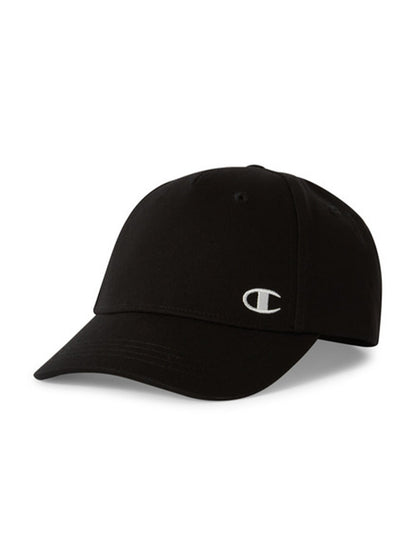 Cappello baseball unisex nero Champion con logo ricamato