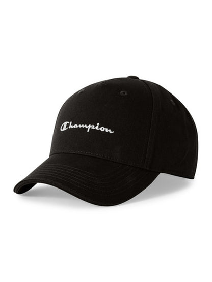 Cappello nero unisex bambino Champion dal look sportivo