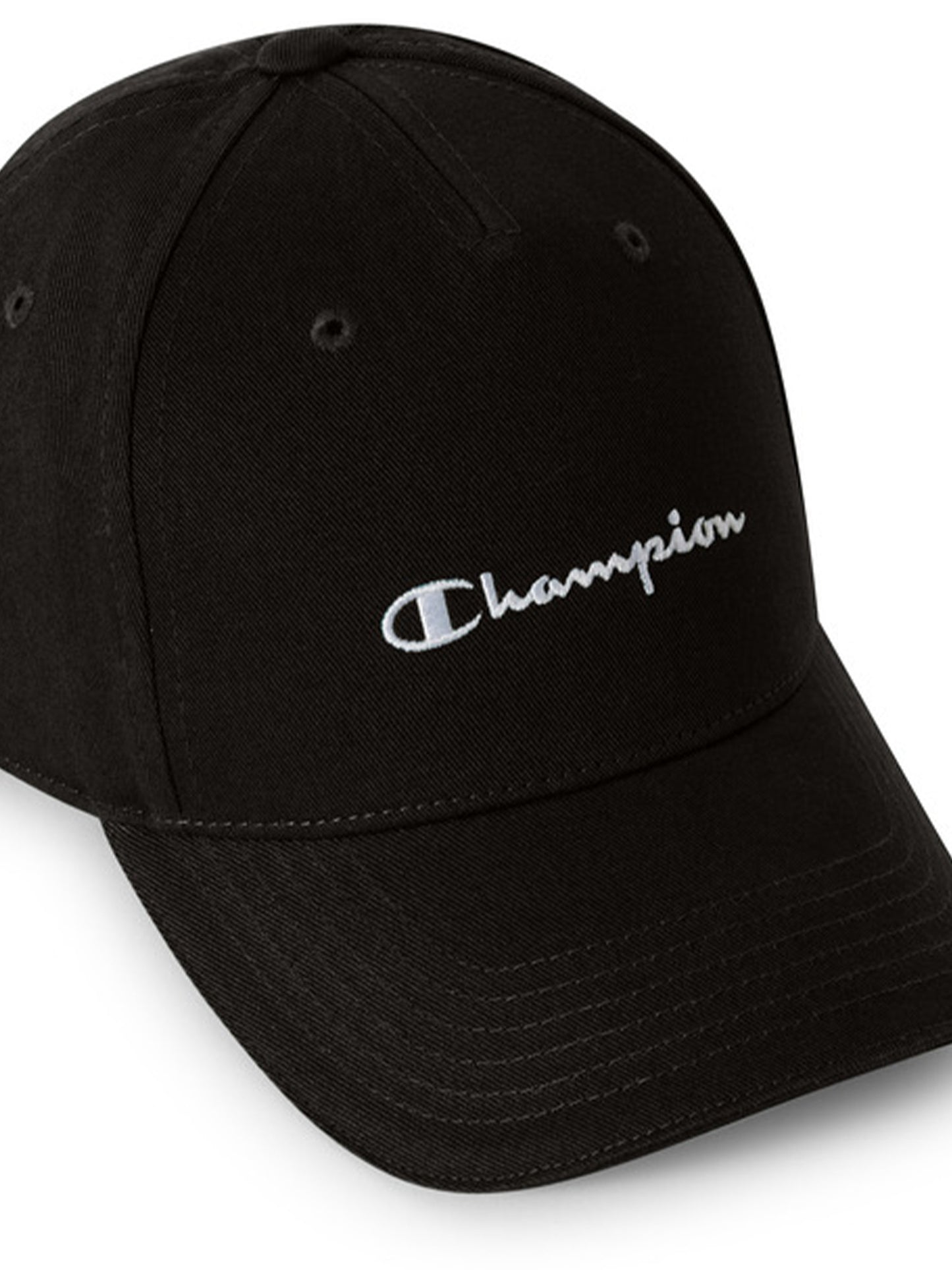 Cappello nero unisex bambino Champion dal look sportivo