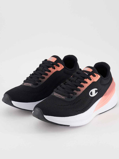 SNEAKERS CHAMPION HYDRA DONNA NERO CORALLO