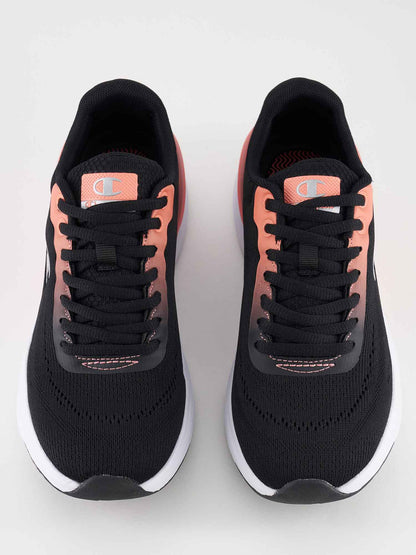 SNEAKERS CHAMPION HYDRA DONNA NERO CORALLO