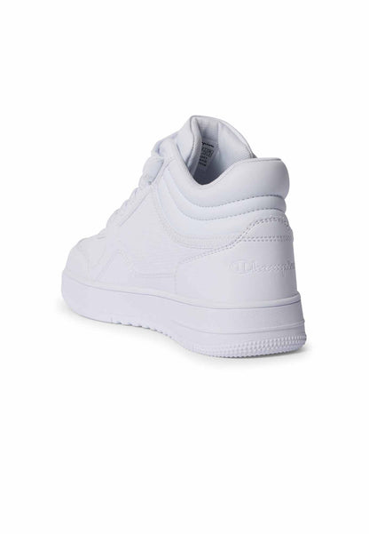 Champion Rd18 Mid B Ps, sneakers da bambino bianche
