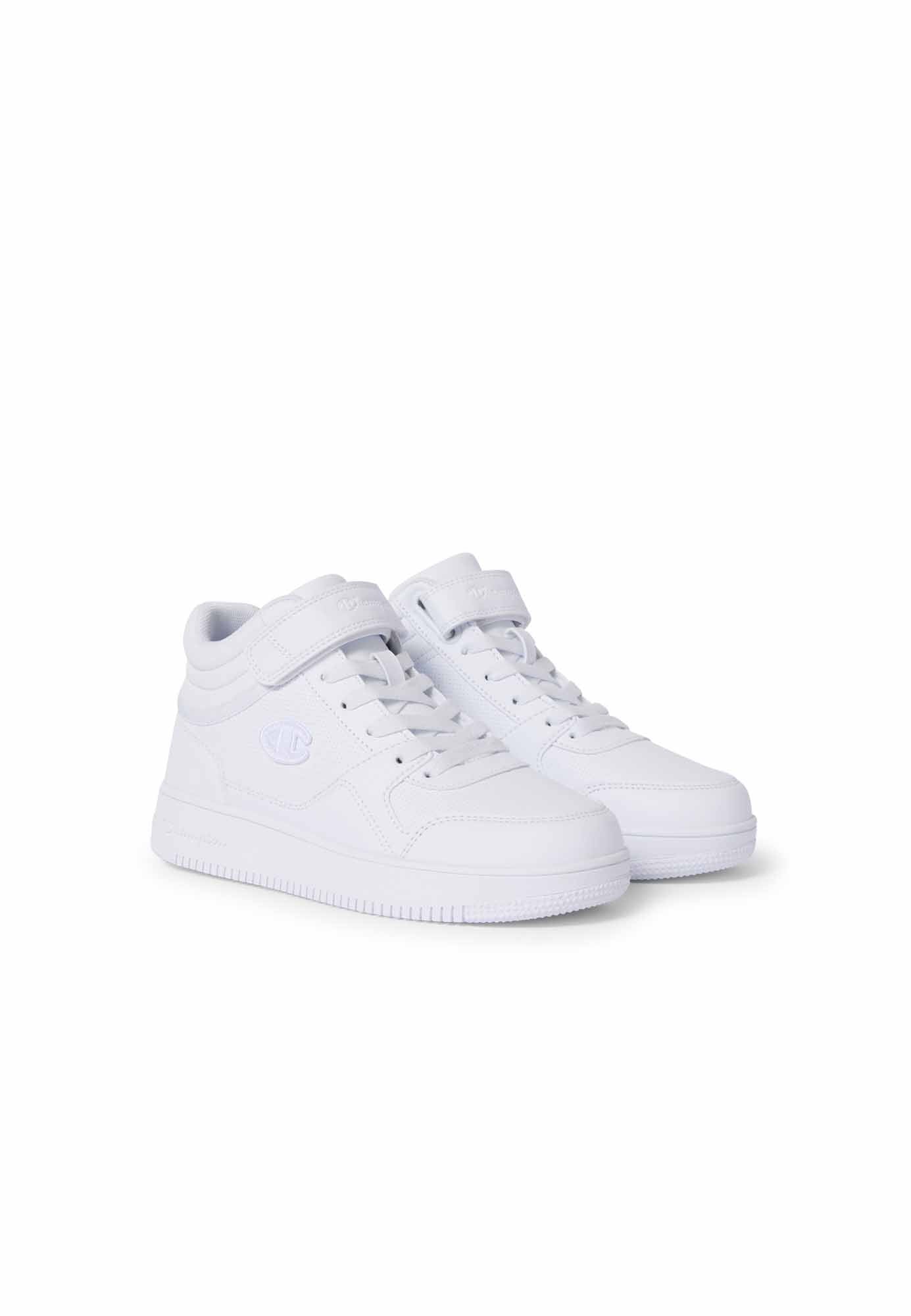 Champion Rd18 Mid, sneakers Unisex bambino bianche
