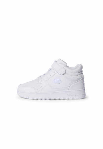 Champion Rd18 Mid, sneakers Unisex bambino bianche