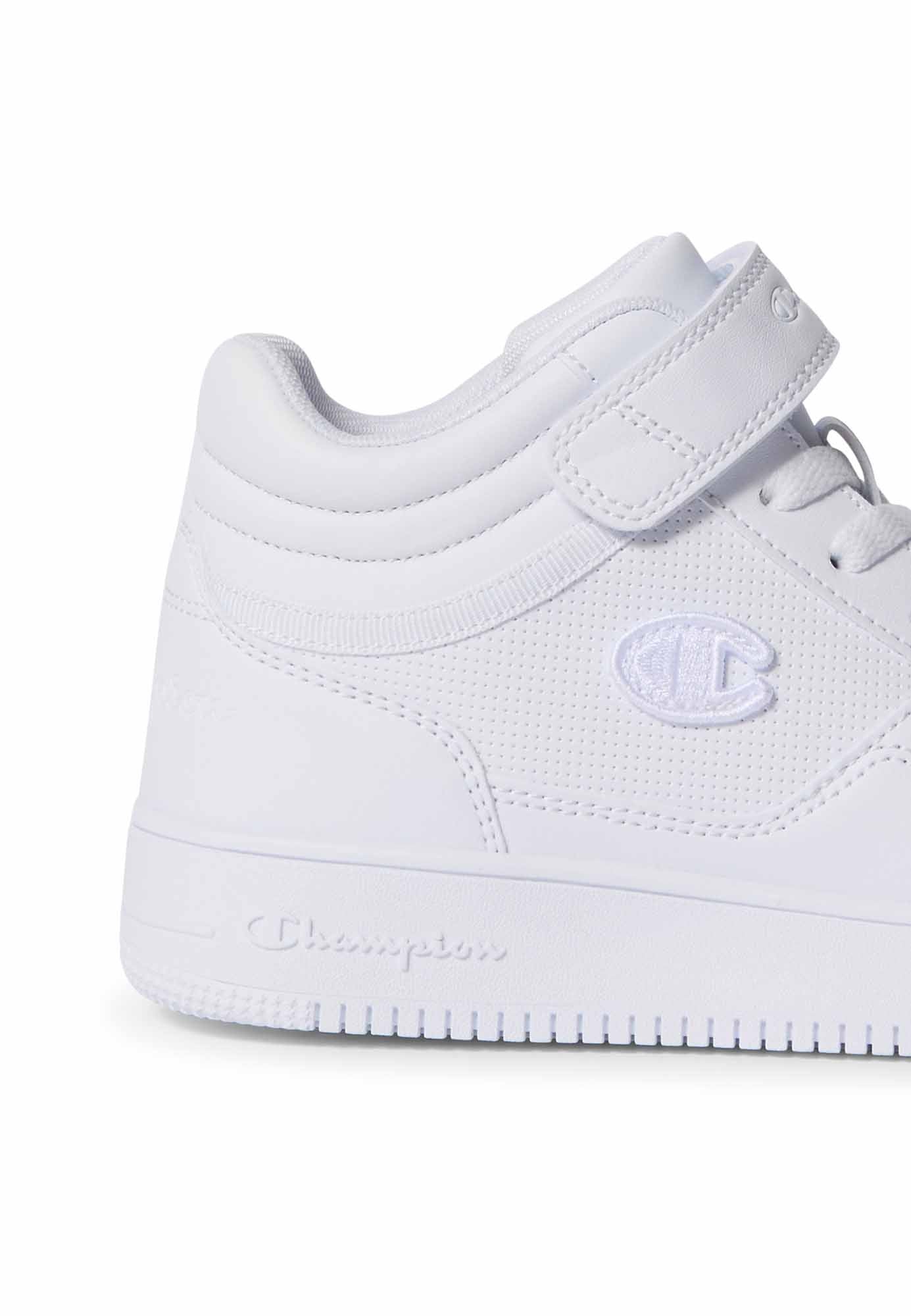 Champion Rd18 Mid, sneakers Unisex bambino bianche