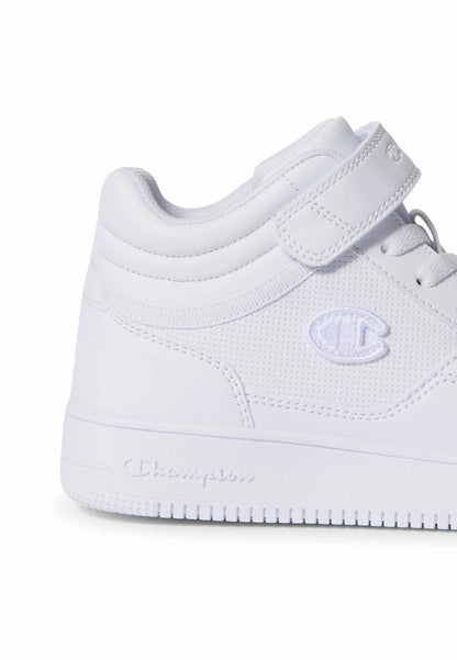 Champion Rd18 Mid, sneakers Unisex bambino bianche