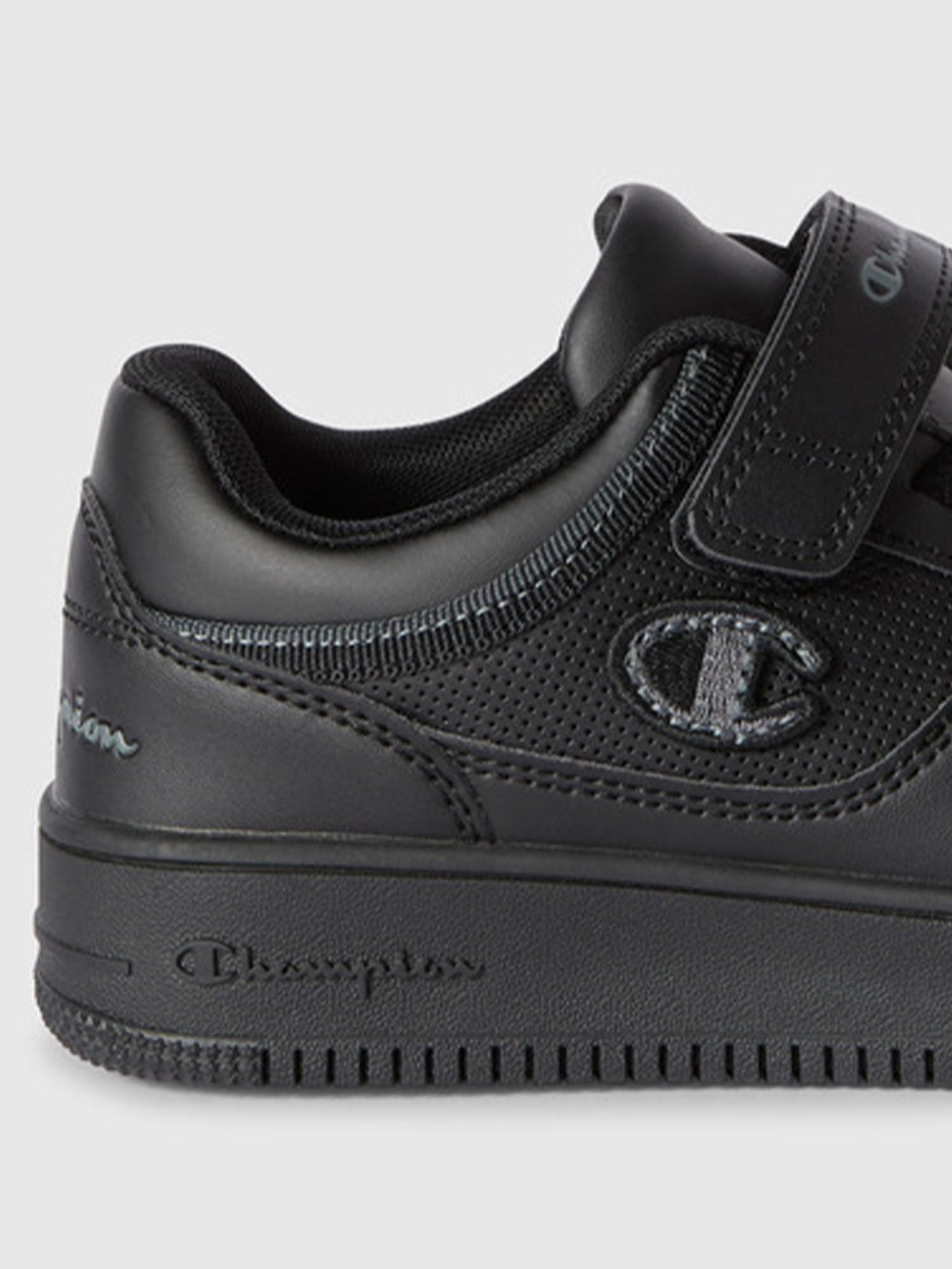 Champion Rebound Low B, sneakers Unisex bambino nere