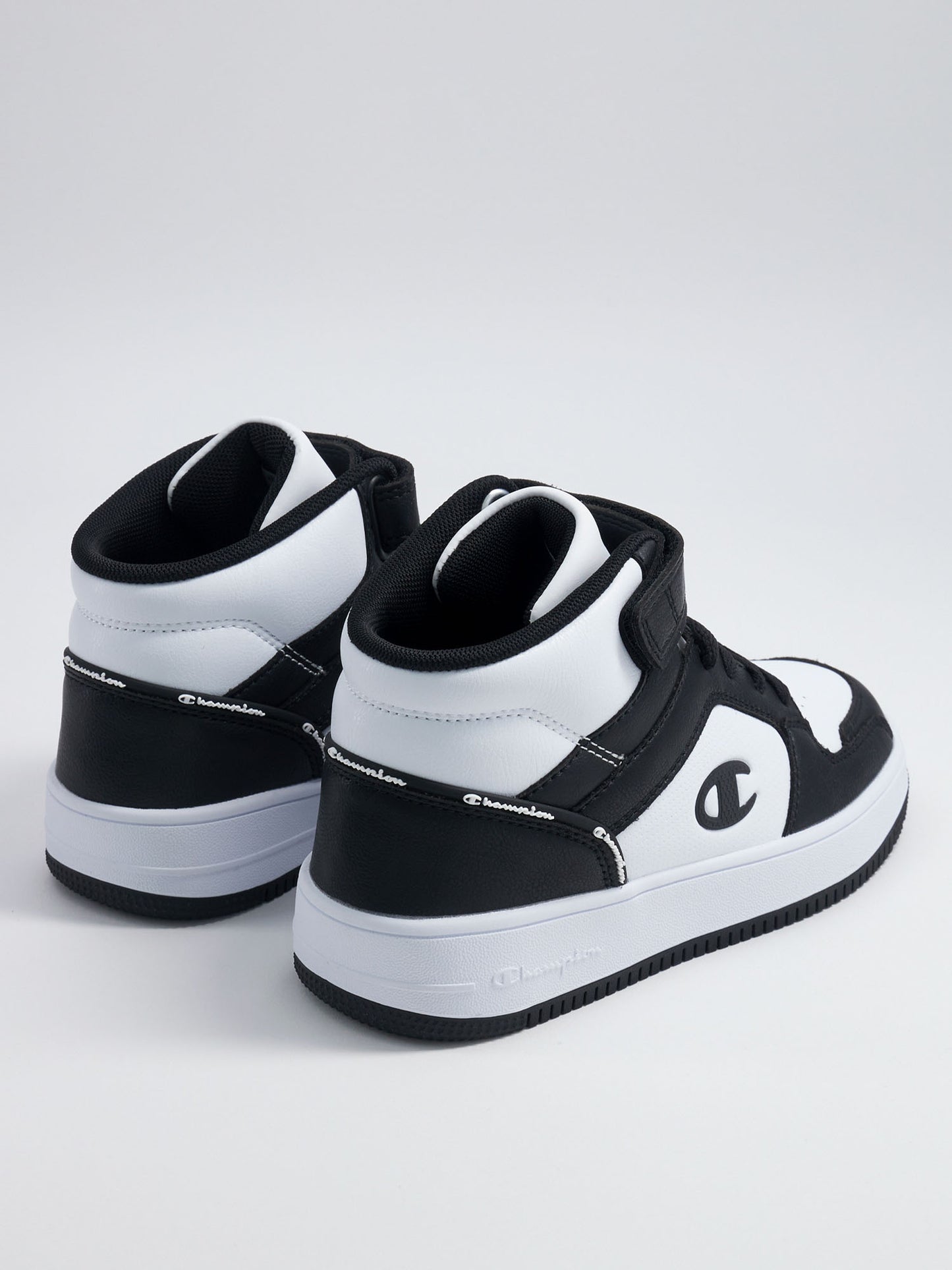 SNEAKERS ALTE CHAMPION DA BAMBINO BIANCO NERO