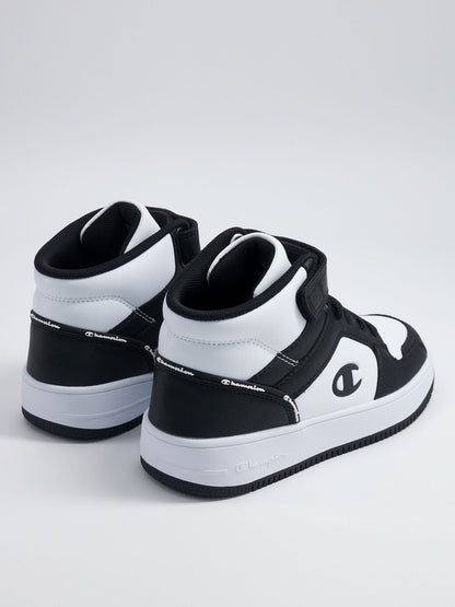 SNEAKERS ALTE CHAMPION DA BAMBINO BIANCO NERO