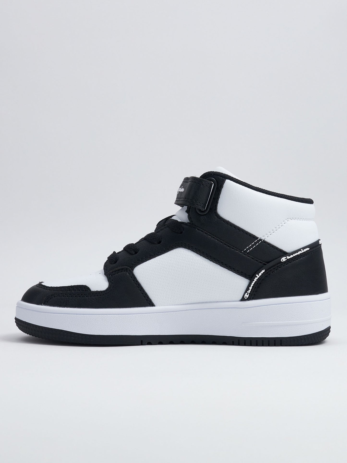 SNEAKERS ALTE CHAMPION DA BAMBINO BIANCO NERO