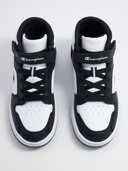 SNEAKERS ALTE CHAMPION DA BAMBINO BIANCO NERO