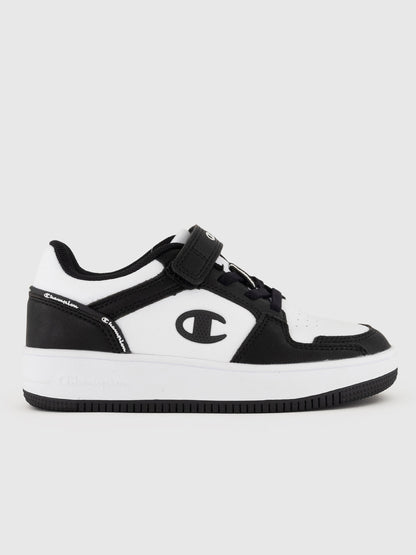 SNEAKERS RD18 2.0 LOW CHAMPION BAMBINO BIANCO-NERO