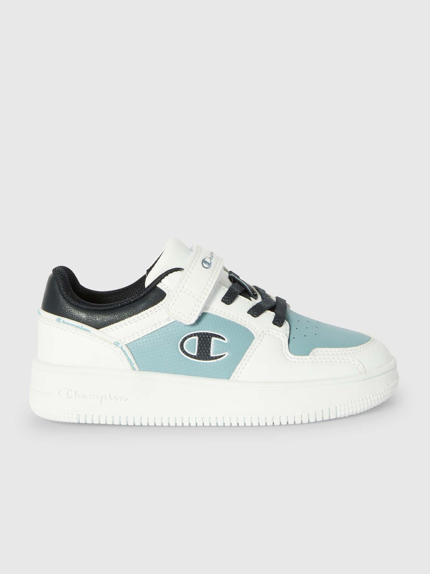 SNEAKERS RD18 2.0 LOW CHAMPION BAMBINO BIANCO-BLU