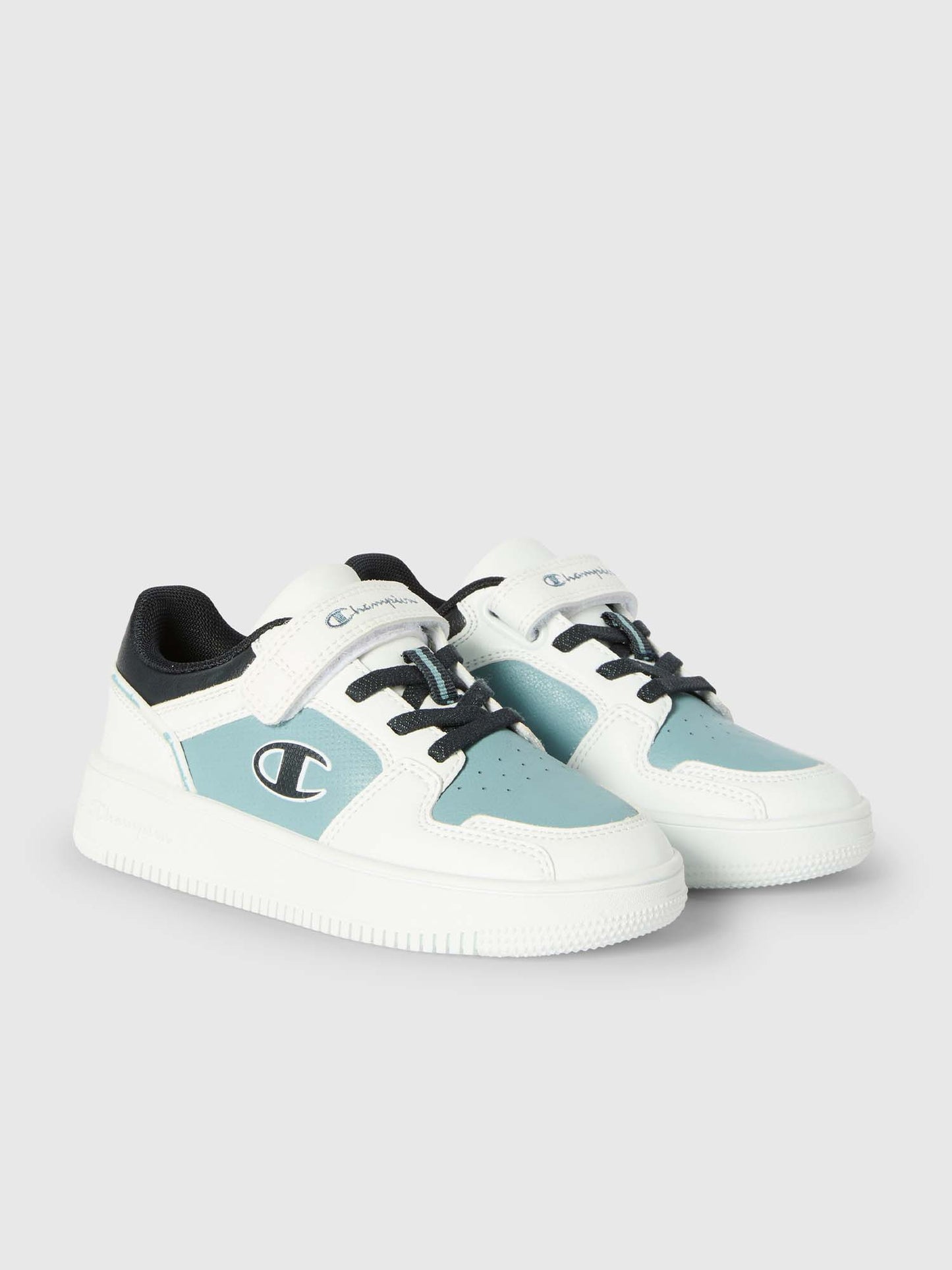SNEAKERS RD18 2.0 LOW CHAMPION BAMBINO BIANCO-BLU