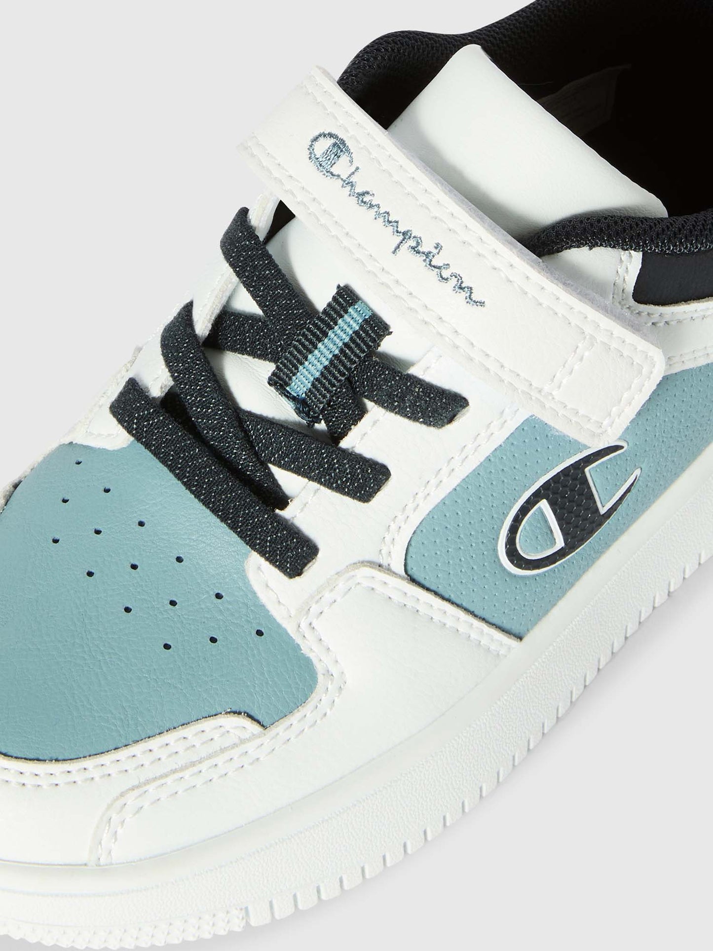 SNEAKERS RD18 2.0 LOW CHAMPION BAMBINO BIANCO-BLU